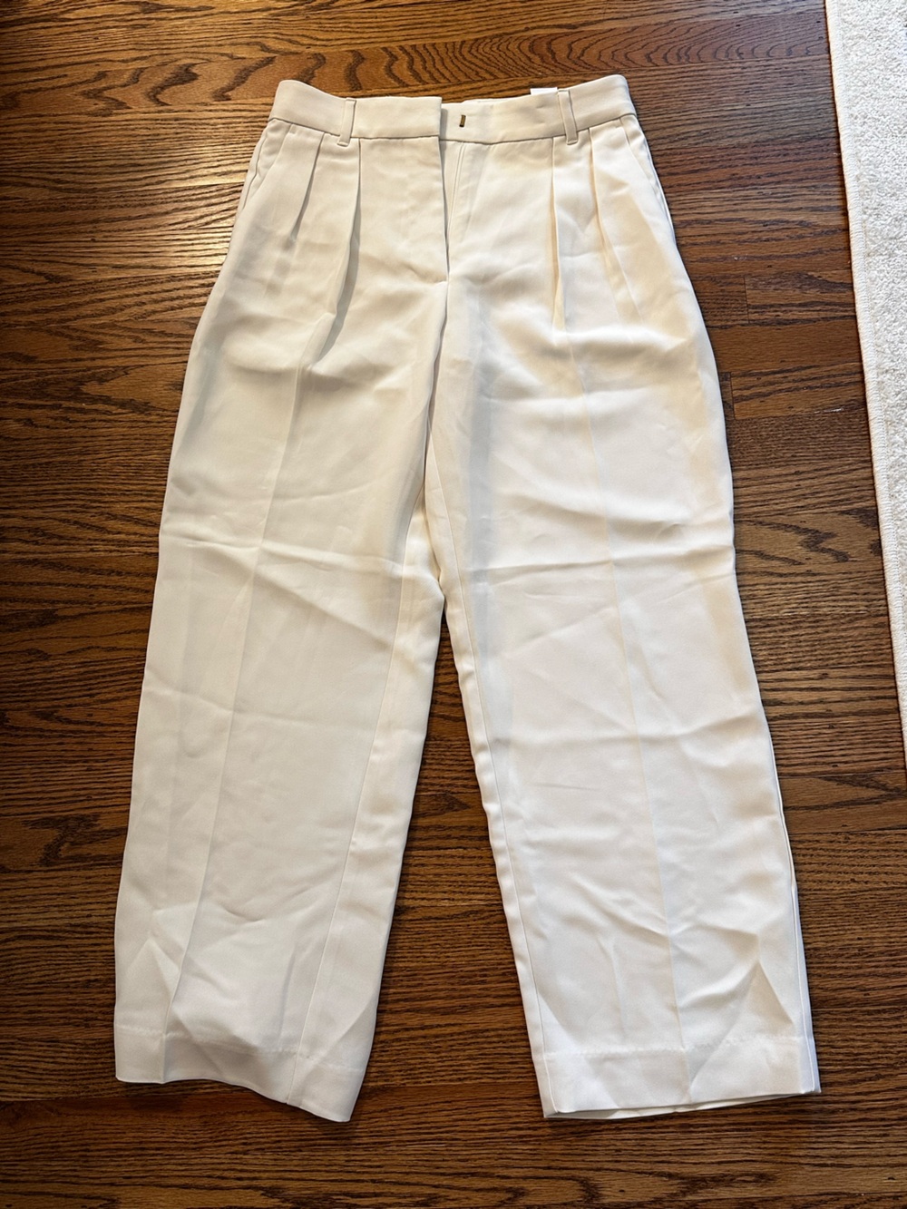 Banana Republic White Men's Dress Pants - Tailored Straight